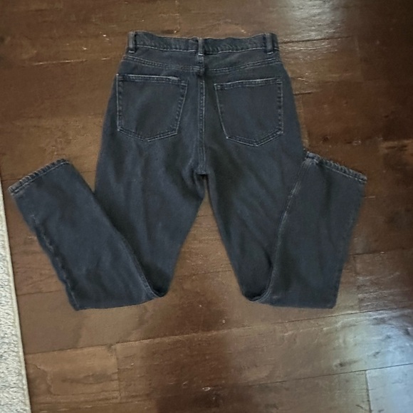 Reformation-black distressed jeans- size 26 - Picture 6 of 16